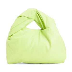 A.L.C. Lime Green Knotted Top Handle Bag – One Size – Chic Statement Purse